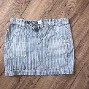 Madewell Jean skirt